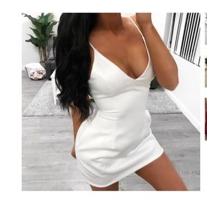 White Mini dress